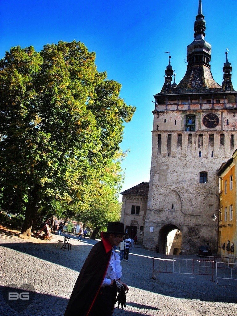 Dracula in Sighisoara Romania Transylvania © The Blonde Gypsy
