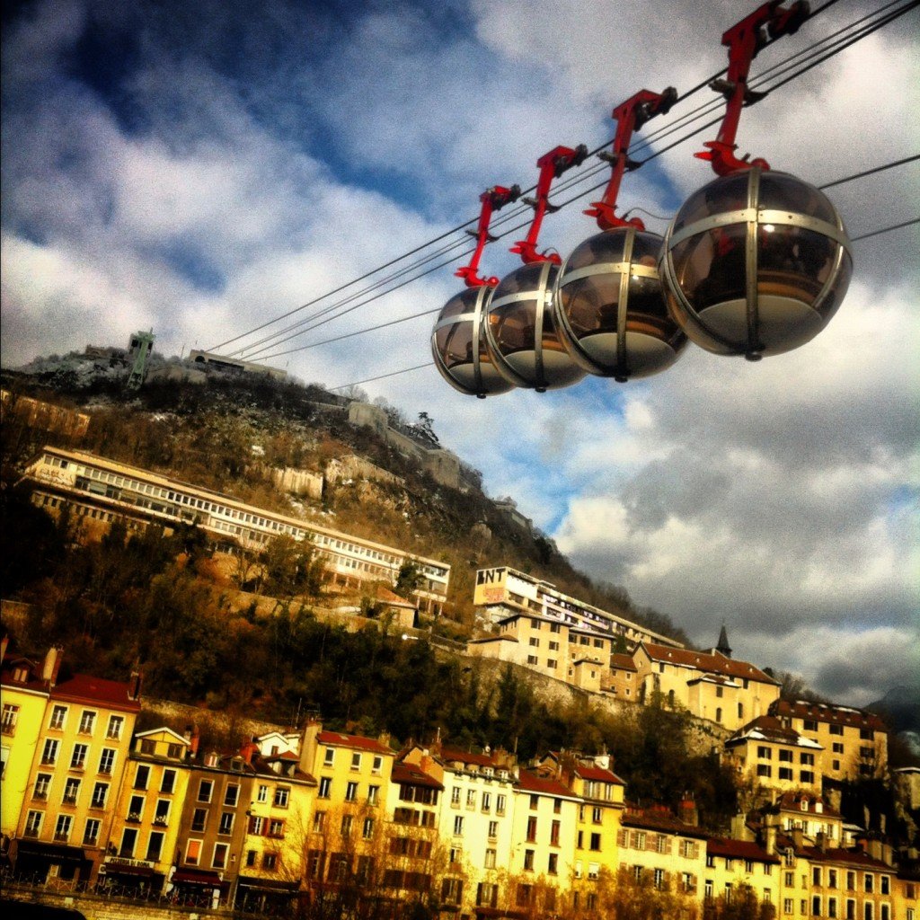 How to Spend a Day in Grenoble, France 10 Cable car bubbles Grenoble