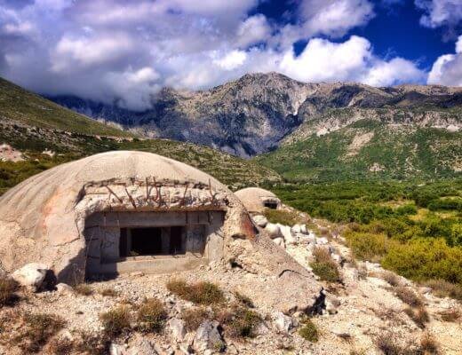 Bunker in Albania © The Blonde Gypsy. JPG