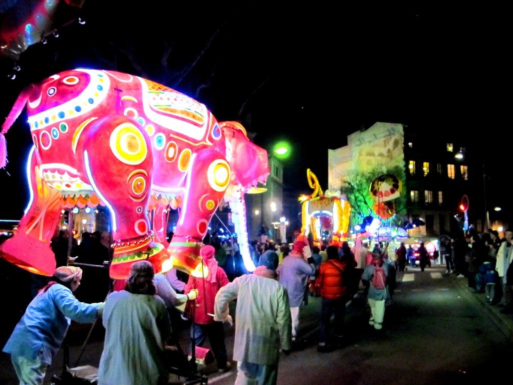 Fete des lumieres Lyon France