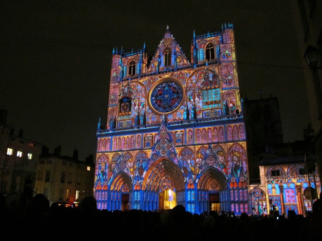 Fete des lumieres Lyon France