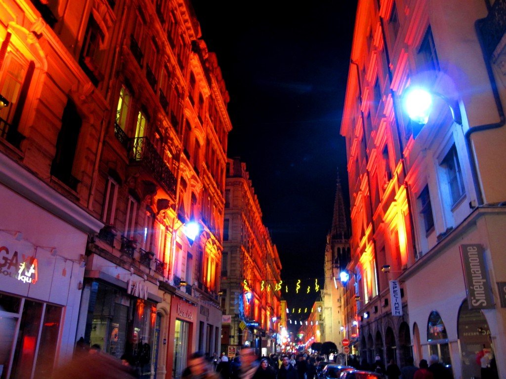 Fete des lumieres Lyon France