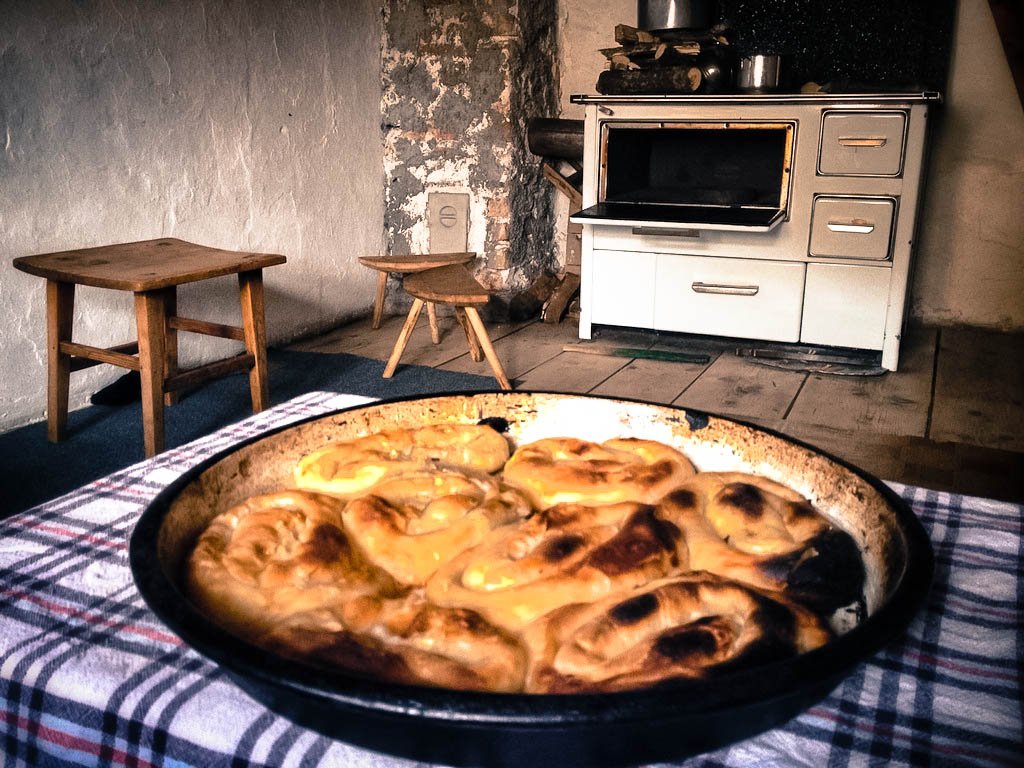 Pite at Rahima's Lukomir Bosnia