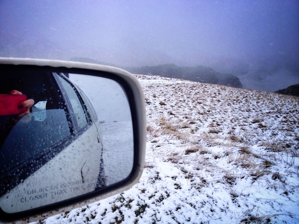 Rakija & Primeval Forests for Breakfast in Sutjeska National Park, Bosnia & Herzegovina 4 Sutjeska snow Via Dinarica