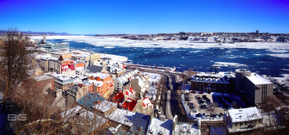 Exploring Quebec, Canada - Most European City in North America? 3 St Lawrence River Quebec Canada © The Blonde Gypsy