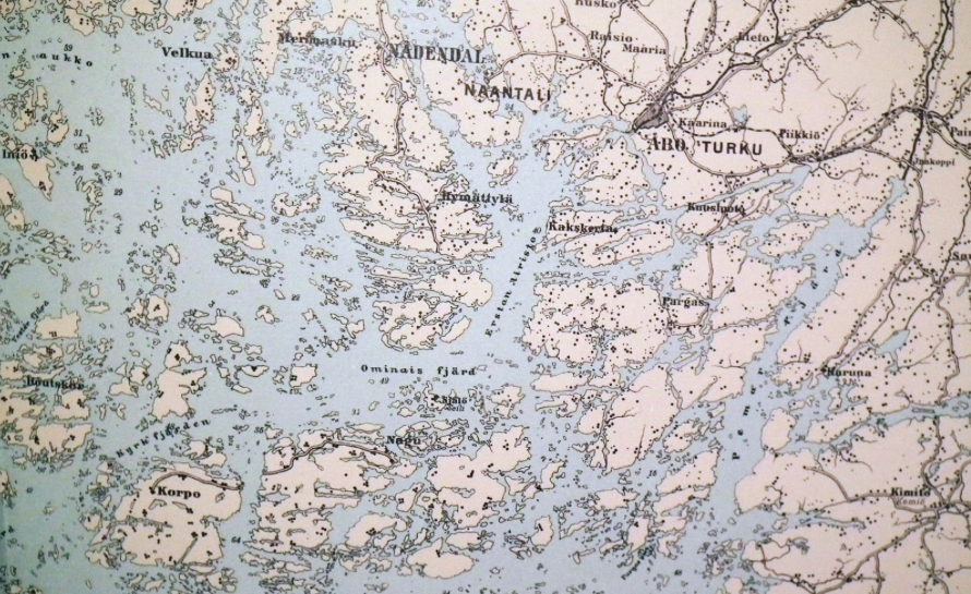 Turku Archipelago Map
