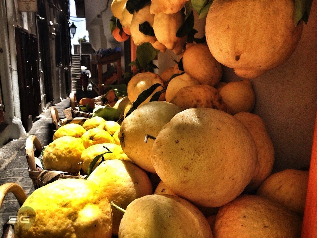 Huge ass lemons in Positano Italy -Day Trip from Rome © The Blonde Gypsy