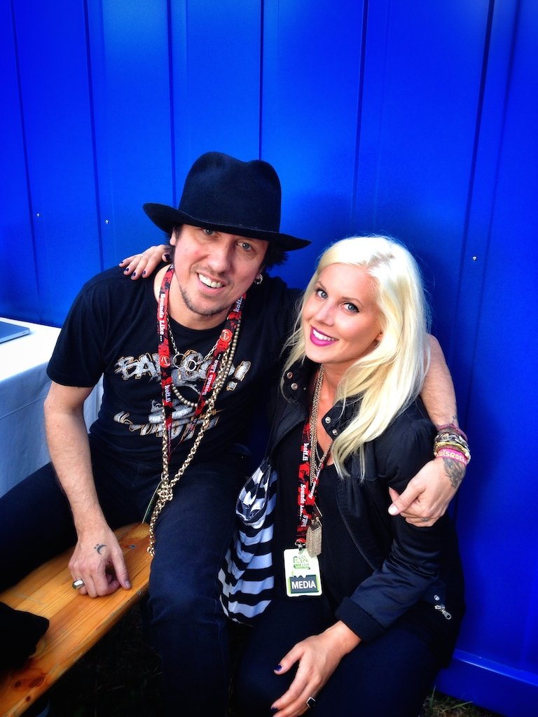 Sami Yaffa & The Blonde Gypsy at Ruisrock, Turku, Finland