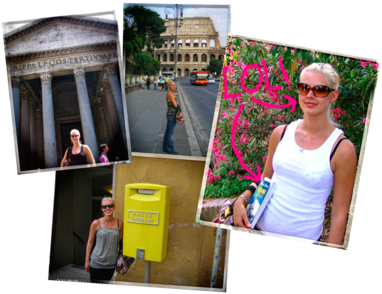 Old School Rome Collage