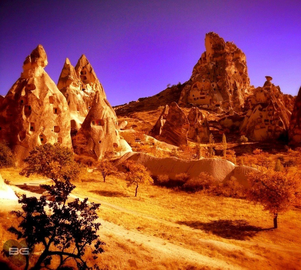 A Little Cappadocia Fauxtography 7 Life on Mars Uchisar Castle Cappadocia Turkey © The Blonde Gypsy