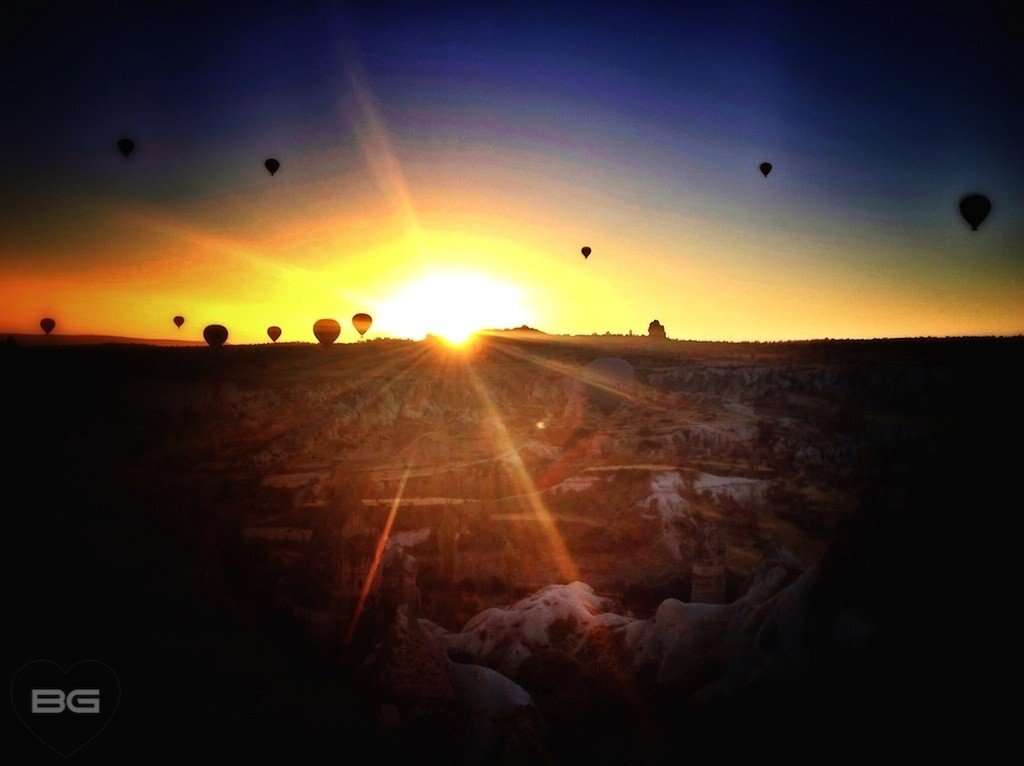 A Little Cappadocia Fauxtography 10 Sunrise in Goreme Cappadocia Turkey © The Blonde Gypsy
