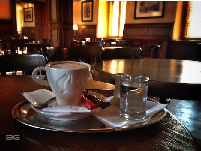 Coffee at Cafe Wien Sibiu, Romania Transylvania © The Blonde Gypsy
