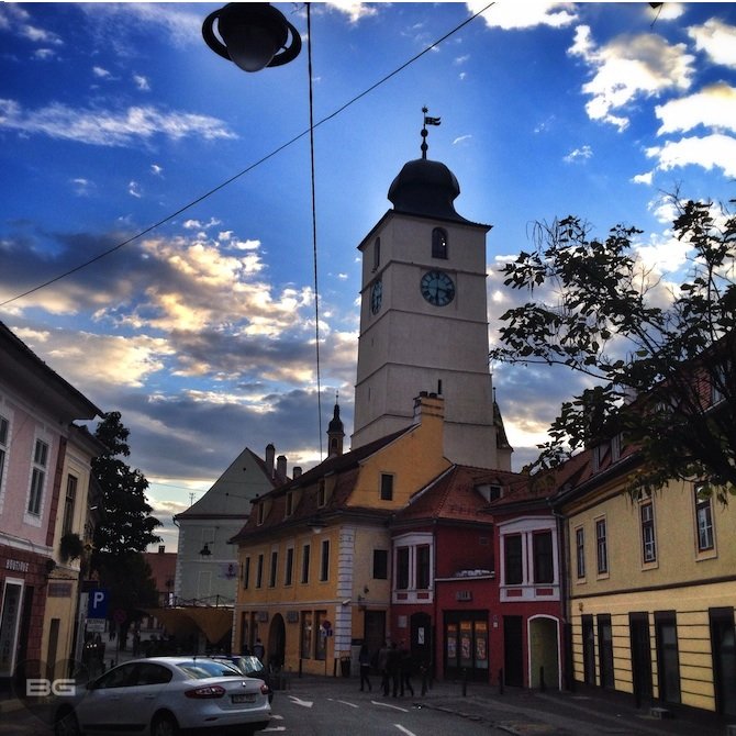 Council Tower - Turnul Sfatului - Sibiu, Romania Transylvania © The Blonde Gypsy