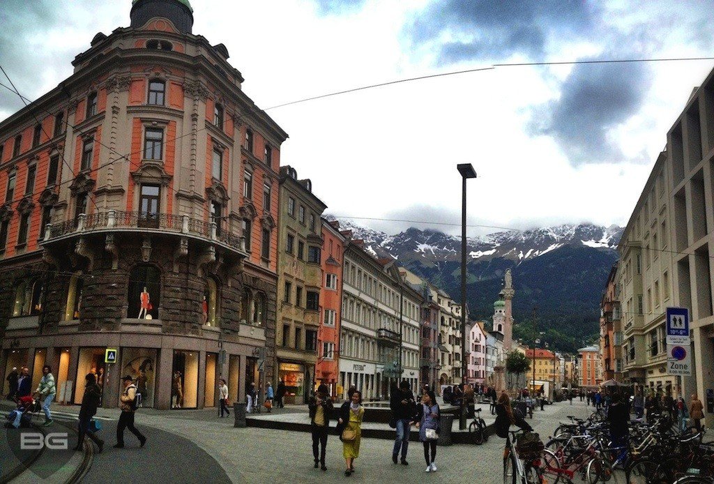 Trainsetting Europe: One Night in Innsbruck 4 Downtown Innsbruck Austria © The Blonde Gypsy