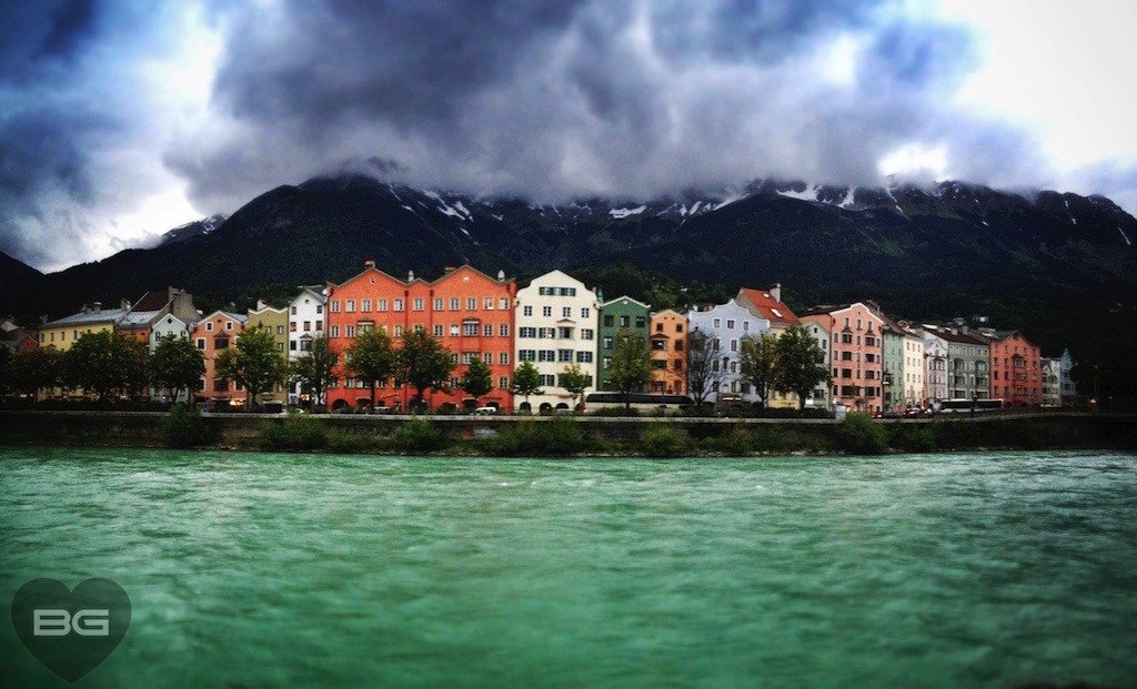 Trainsetting Europe: One Night in Innsbruck 12 Inn River in Innsbruck, Austria © The Blonde Gypsy