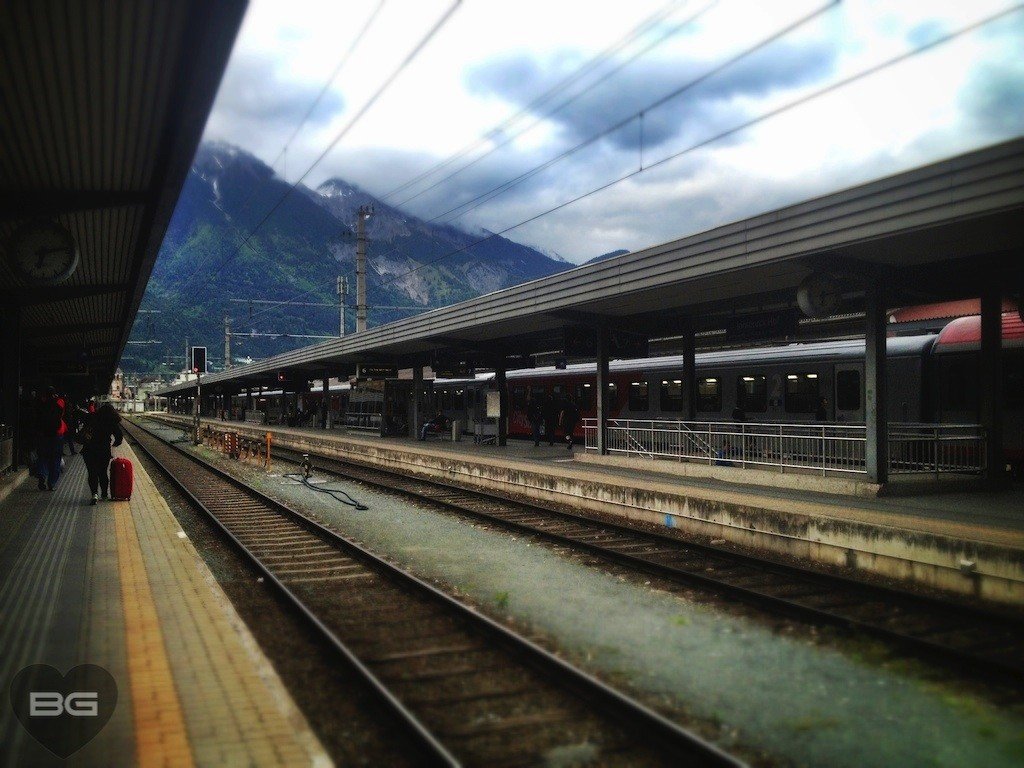Trainsetting Europe: One Night in Innsbruck 3 Train Station in Innsbruck, Austria © The Blonde Gypsy