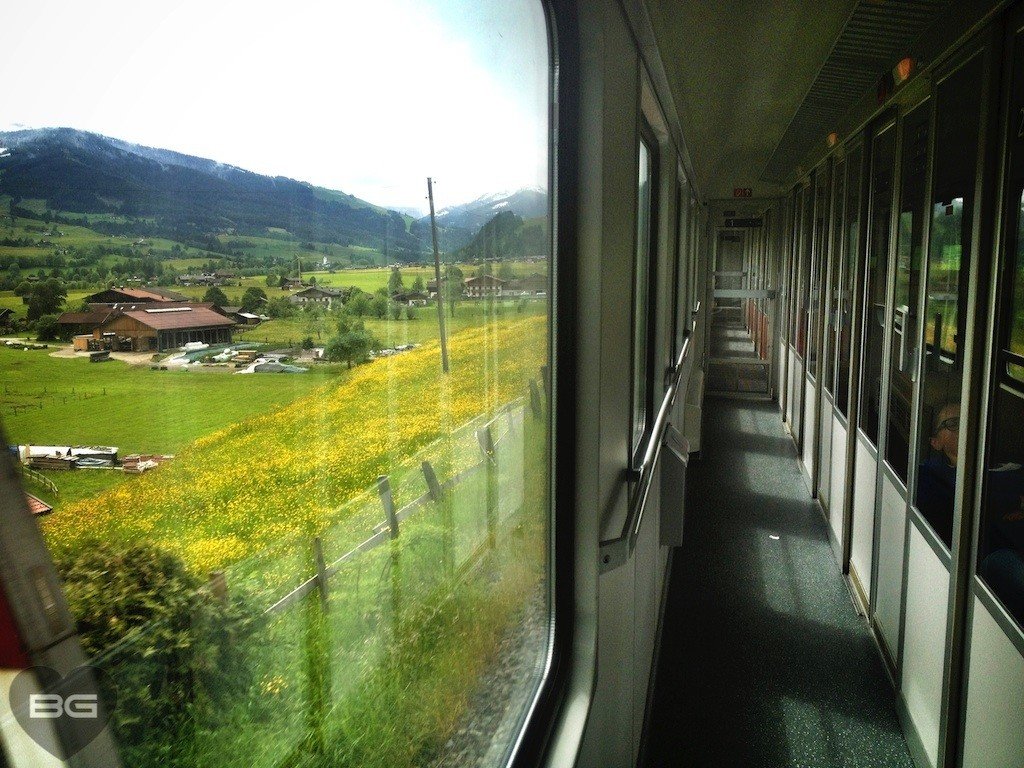 Trainsetting Europe: One Night in Innsbruck 2 Train to Innsbruck, Austria © The Blonde Gypsy