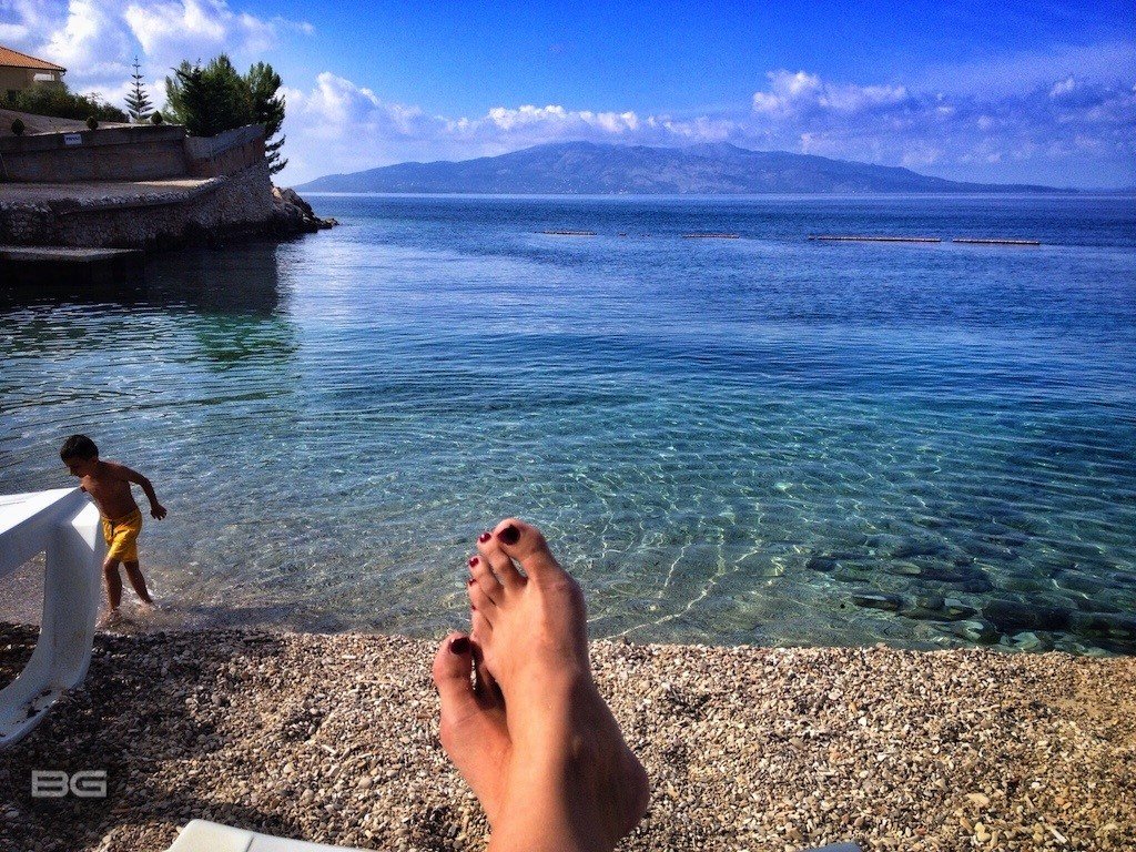 Saranda Albania Chillaxing © The Blonde Gypsy