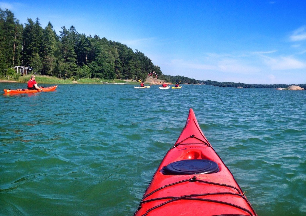 Summer Vibes from Finland's Archipelago: Nagu, Kökar & Mariehamn 16 Kayaking in Nagu, Finland © The Blonde Gypsy