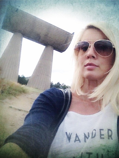 Blonde Gypsy Miner's Hill Mitrovica Kosovo © The Blonde Gypsy