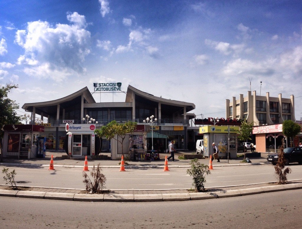 Bus Station Mitrovica Kosovo © The Blonde Gypsy