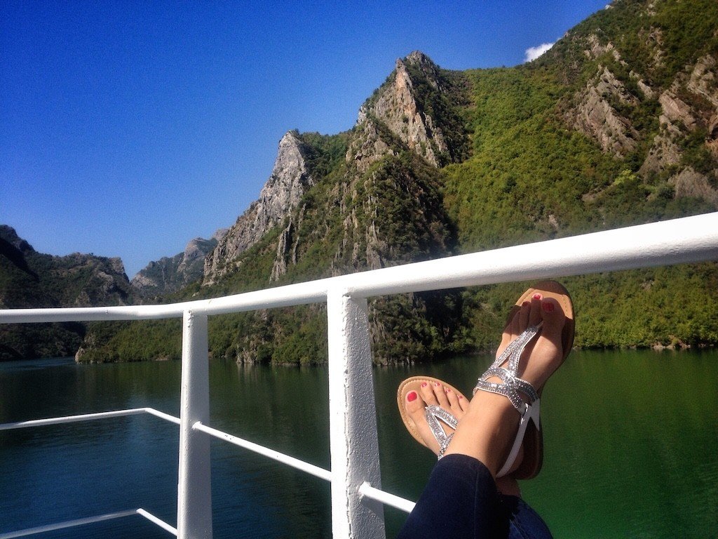 A Magical Ferry Ride on Lake Koman, Northern Albania 8 Lake Koman Ferry 11 © The Blonde Gypsy