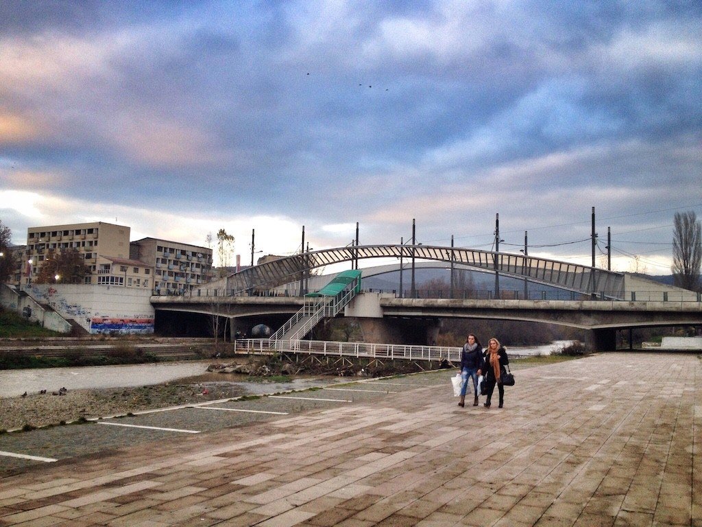 Strolling in South Mitrovica Kosovo © The Blonde Gypsy