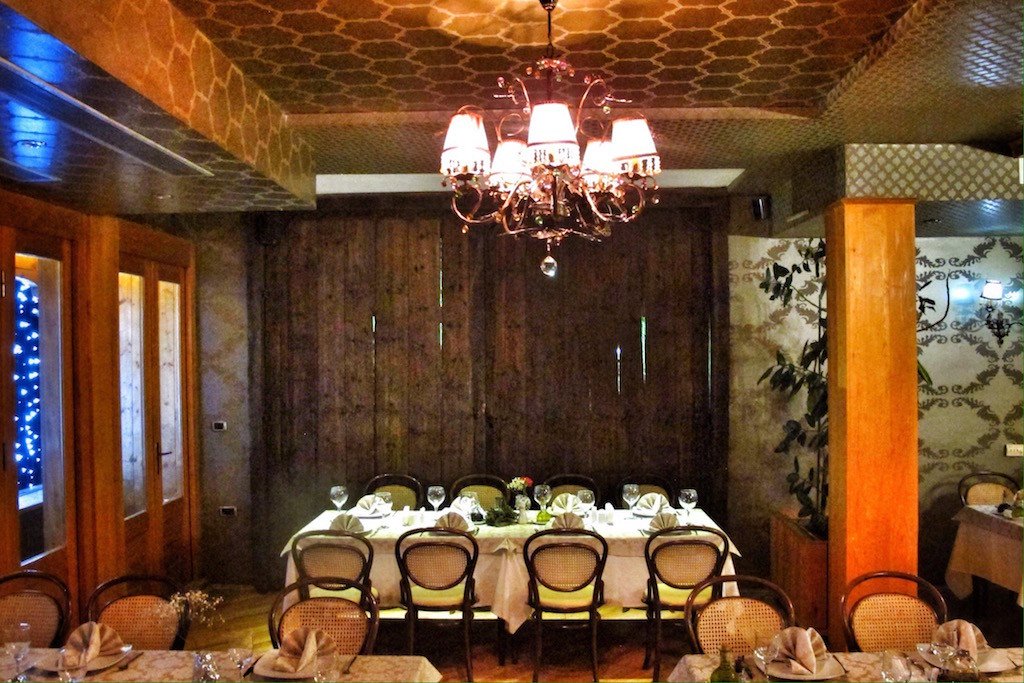 Restaurant at Carshia e Jupave Gjakova, Kosovo © The Blonde Gypsy