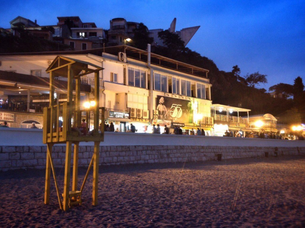 Mala Plaza and the Korzo in Ulcinj, Montenegro © The Blonde Gypsy