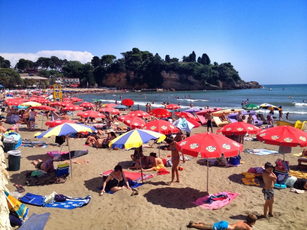 Mala Plaza in Ulcinj Montenegro © The Blonde Gypsy