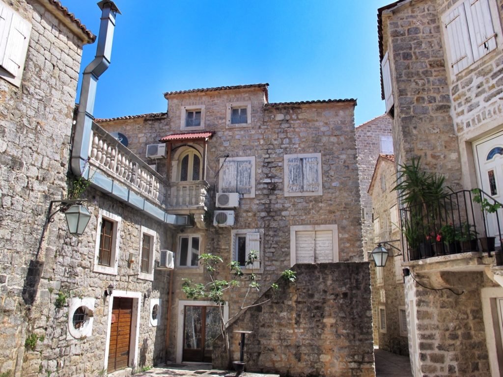 Old town in Budva, Montenegro © The Blonde Gypsy