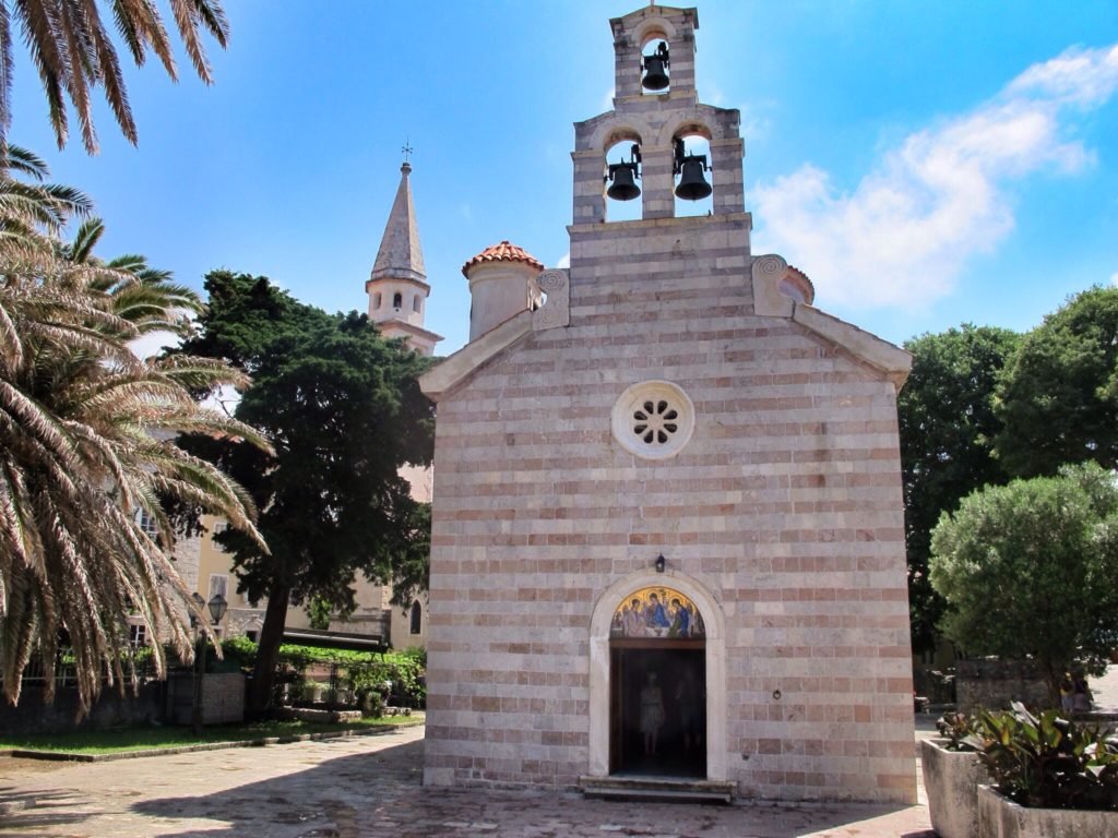 The Church of Holy Trinity in Budva, Montenegro © The Blonde Gypsy