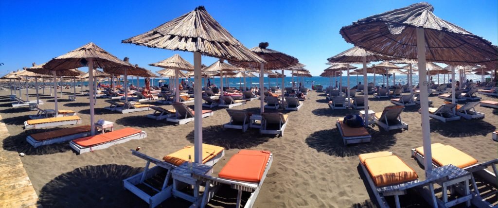 Velika Plaza Ulcinj Montenegro © The Blonde Gypsy