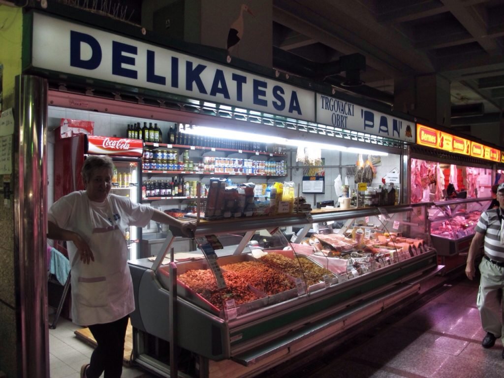 48 Hours in Croatia’s Capital of Cool with Westin Zagreb 6 Delikatesa in Dolac Market Zagreb, Croatia © The Blonde Gypsy