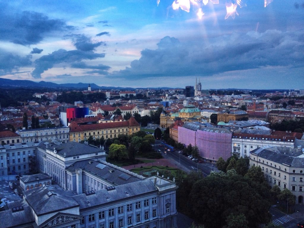 48 Hours in Croatia’s Capital of Cool with Westin Zagreb 2 View from Westin Zagreb Croatia © The Blonde Gypsy