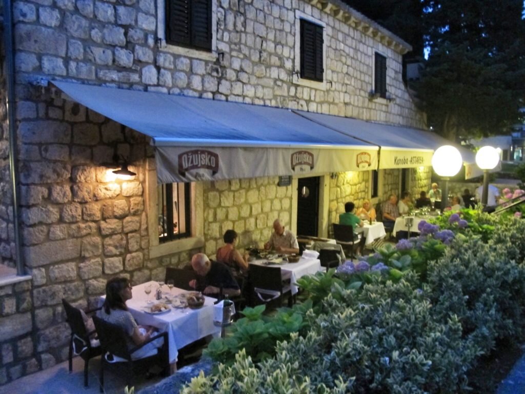 Konoba Astarea in Mlini Croatia © The Blonde Gypsy