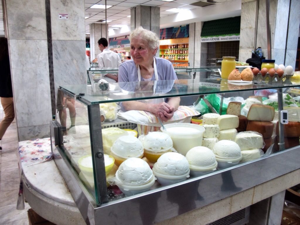 48 Hours in Croatia’s Capital of Cool with Westin Zagreb 7 Mama in Dolac Market Zagreb, Croatia © The Blonde Gypsy