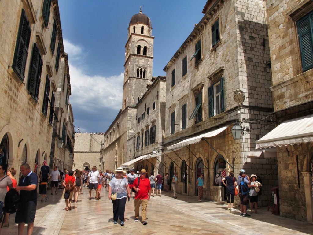 The Stradun in Dubrovnik, Croatia © The Blonde Gypsy