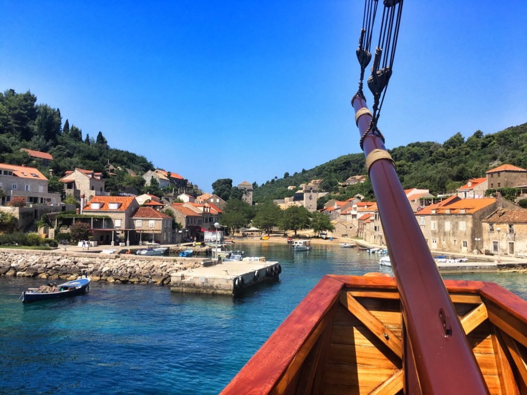 Via Dinarica: From Dubrovnik to the Elaphiti Islands, Croatia 9 Arrival in Sipan on the Karaka Elafiti Islands Dubrovnik Croatia © The Blonde Gypsy