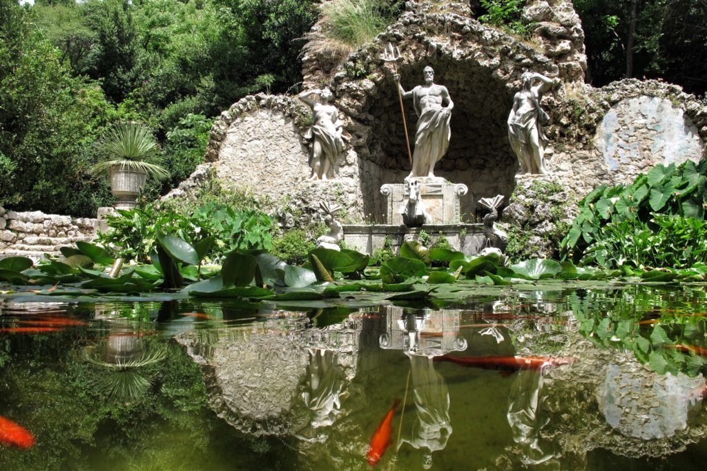 Baroque Fountain in Trsteno Arboretum Dubrovnik, Croatia © The Blonde Gypsy