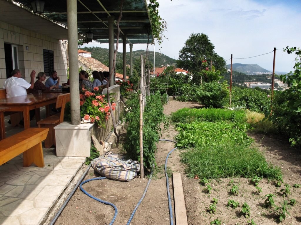 Farm to table food at Dubelj family Dubrovnik, Croatia © The Blonde Gypsy