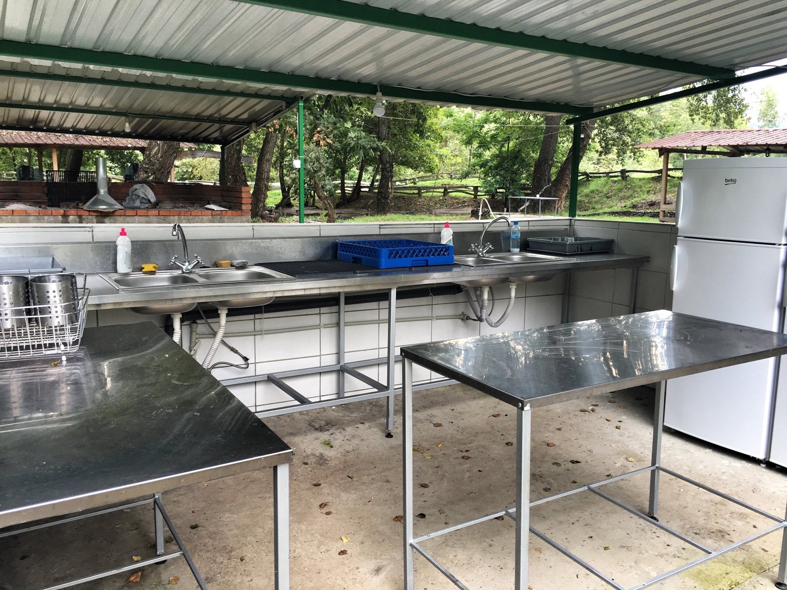 On the Wine Trail in Central Macedonia: Popova Kula, Demir Kapija & Stobi 19 Fish cleaning and cooking in in Demir Kapija, Macedonia © The Blonde Gypsy