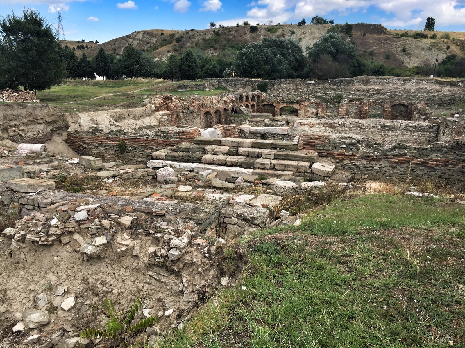 On the Wine Trail in Central Macedonia: Popova Kula, Demir Kapija & Stobi 28 Ancient forum in Stobi, Macedonia © The Blonde Gypsy