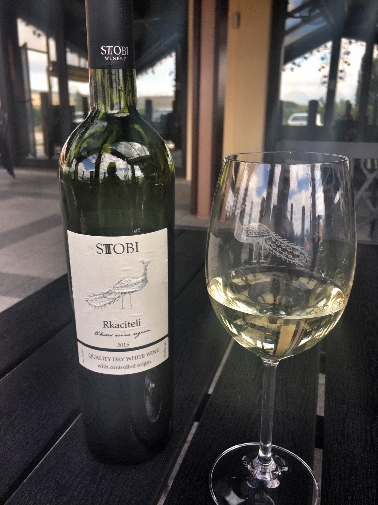 On the Wine Trail in Central Macedonia: Popova Kula, Demir Kapija & Stobi 31 Rkacitelli Wine at Stobi Winery in Stobi, Macedonia © The Blonde Gypsy