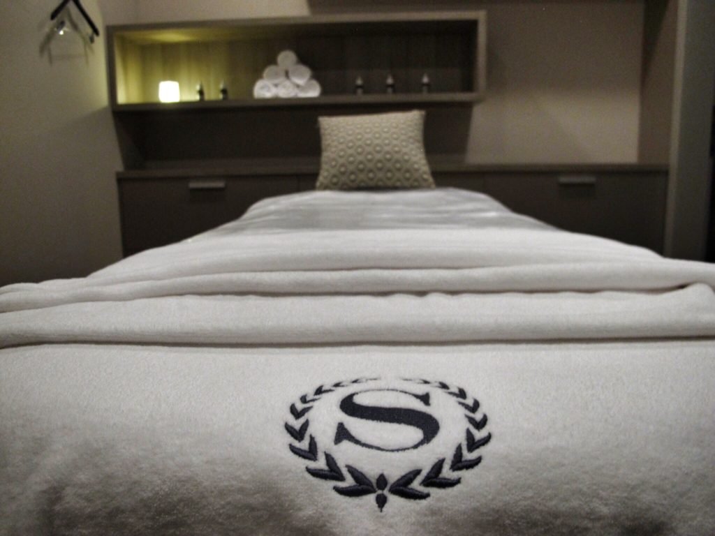 Treatment room at Shine Spa at Sheraton Dubrovnik Riviera, Croatia © The Blonde Gypsy