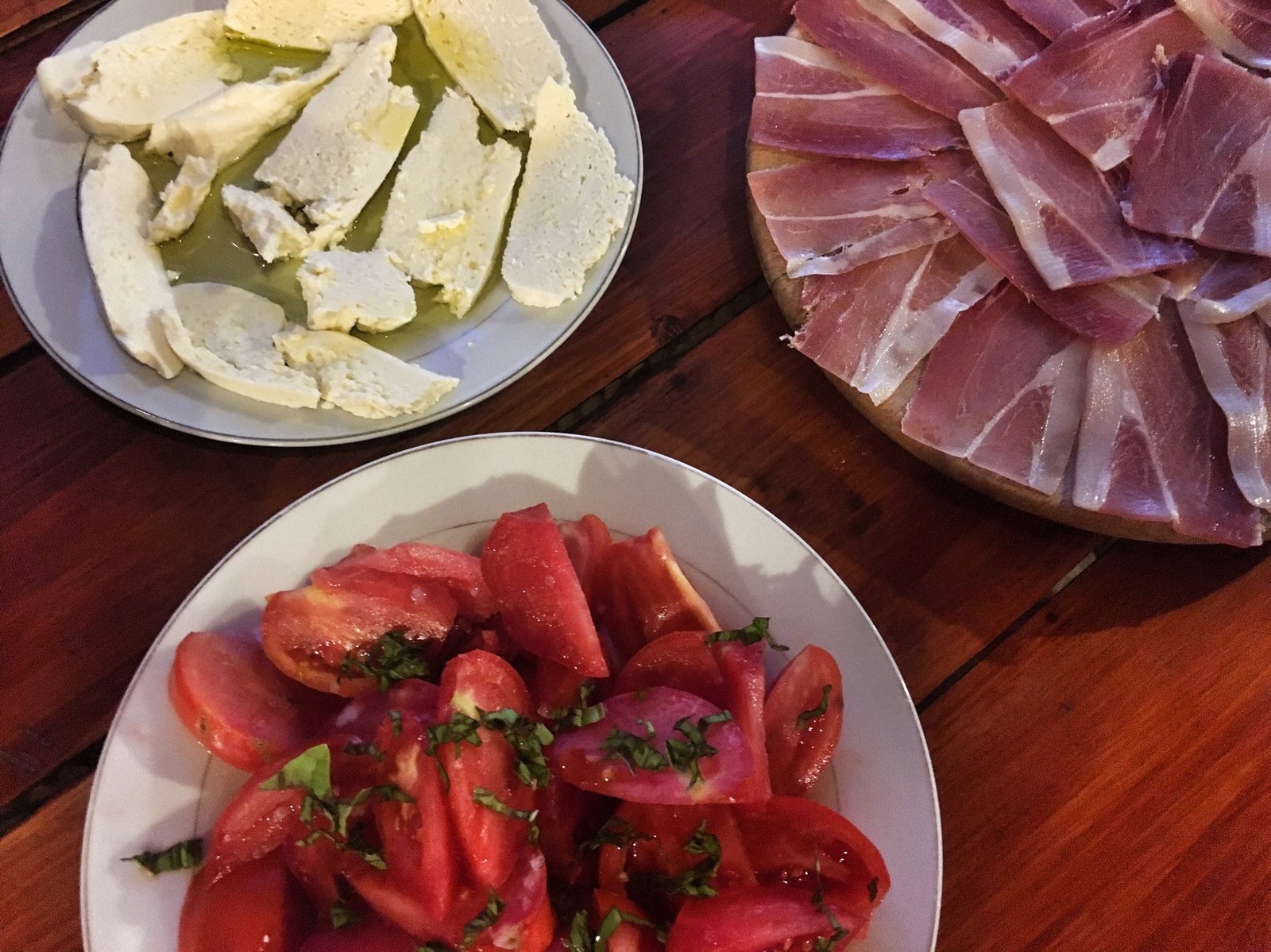 Via Dinarica: Exploring Ravno, Neum, and the Beaches of Bosnia & Herzegovina 8 Fresh cheese and meat at Agroturizam Matuško Via Dinarica Blue Trail in Neum, Bosnia & Herzegovina © The Blonde Gypsy