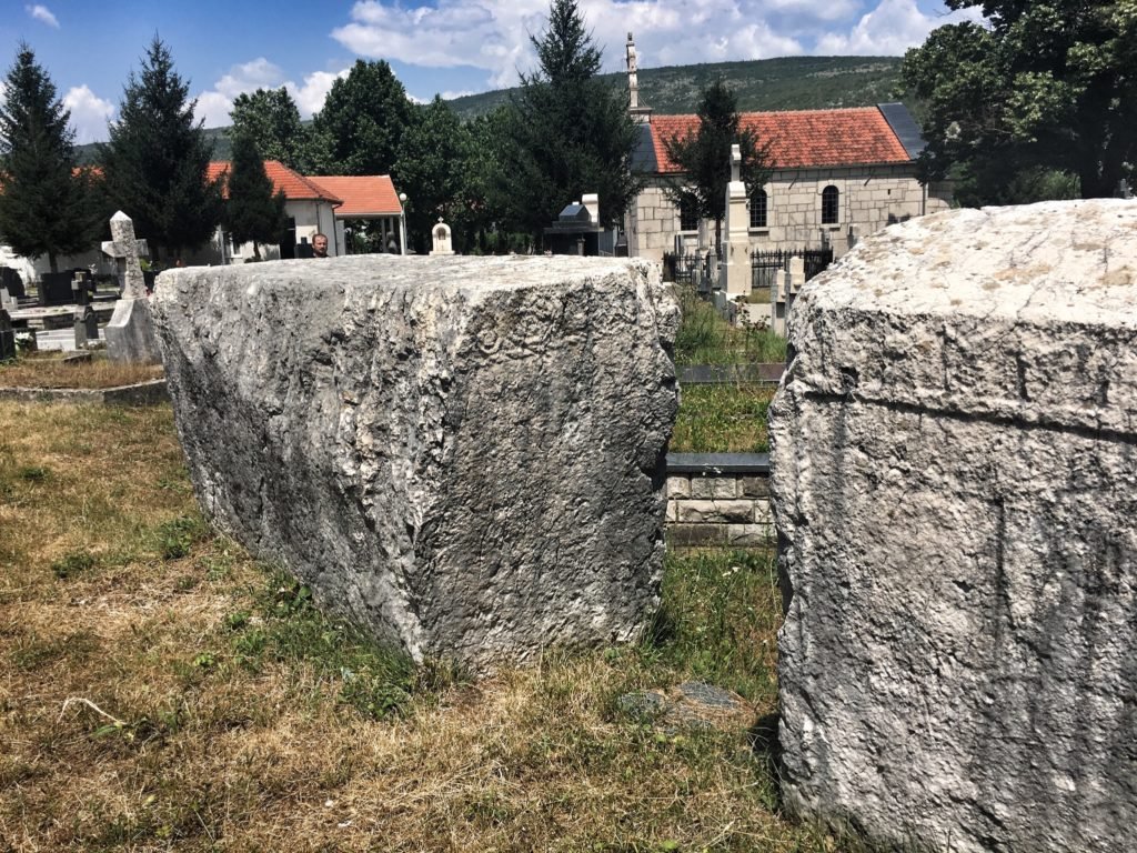 Via Dinarica: Touring Around Trebinje and Ljubinje, Bosnia & Herzegovina 38 Graveyard at Nativity of the Virgin Church in Ljubinje, Bosnia & Herzegovina © The Blonde Gypsy