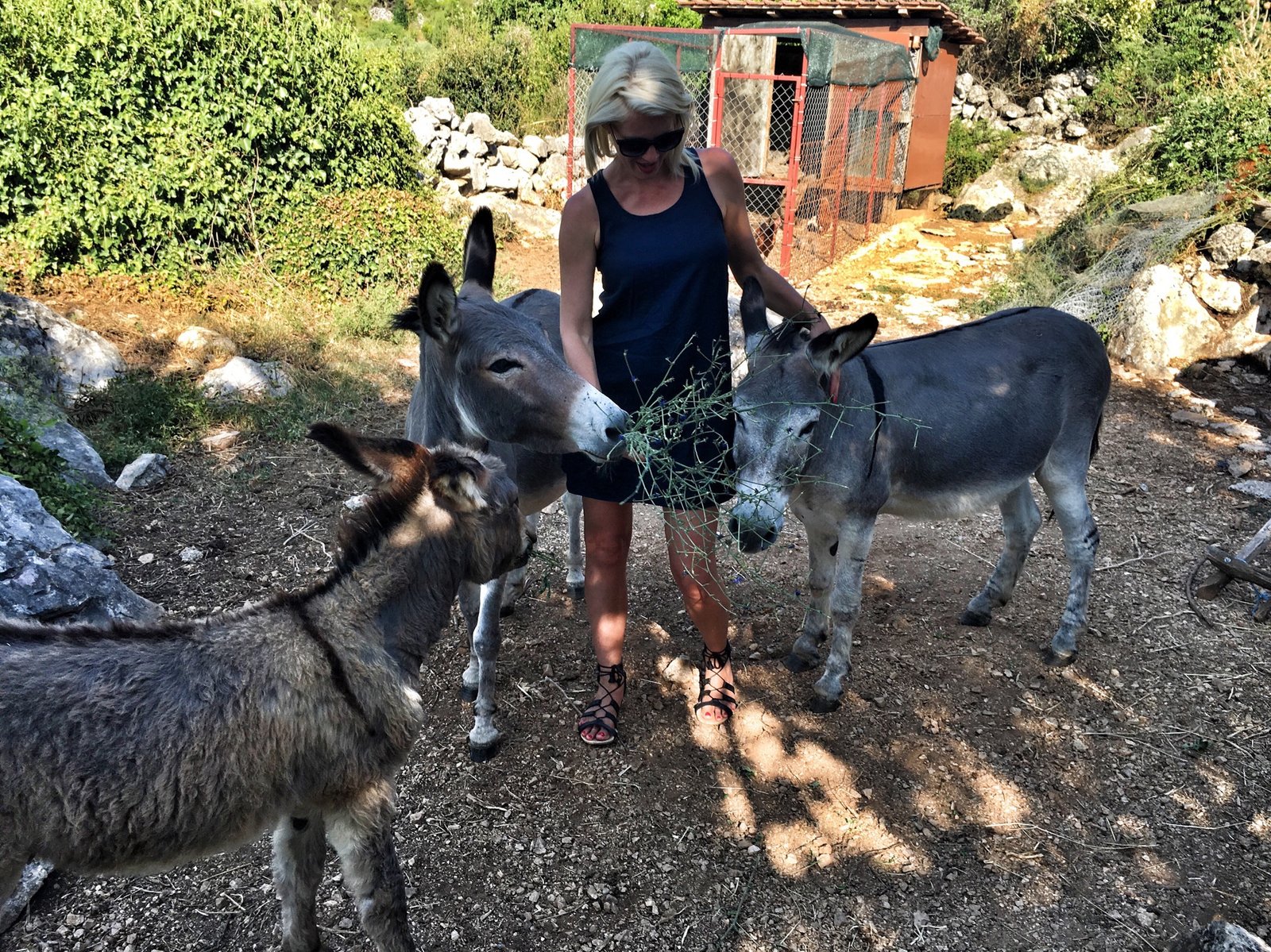 Via Dinarica: Exploring Ravno, Neum, and the Beaches of Bosnia & Herzegovina 9 Hanging with friends at Agroturizam Matuško Via Dinarica Blue Trail in Neum, Bosnia & Herzegovina © The Blonde Gypsy