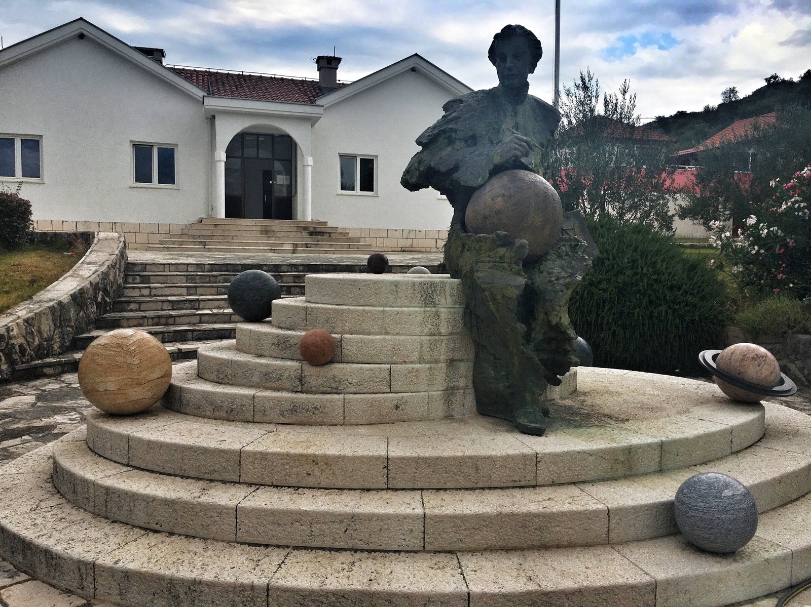 Via Dinarica: Exploring Ravno, Neum, and the Beaches of Bosnia & Herzegovina 29 Ruđer Bošković statue in Neum, Bosnia & Herzegovina © The Blonde Gypsy