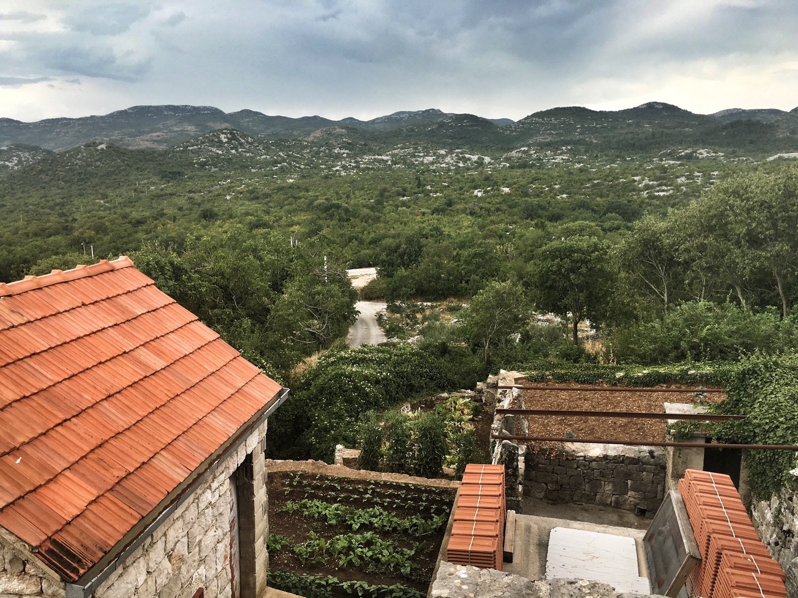 Via Dinarica: Exploring Ravno, Neum, and the Beaches of Bosnia & Herzegovina 31 View from Bozo's place in Ravno Via Dinarica Blue Trail Bosnia & Herzegovina © The Blonde Gypsy